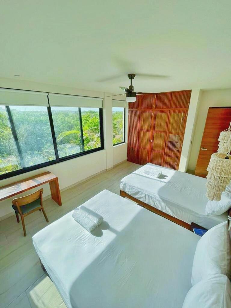 Ph W Sunrises And Jungle View Digital Nomads Near Holistika Apartment Tulum